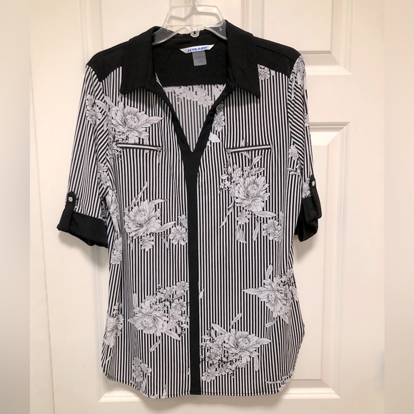 Peter Nygard Tops - Nygard black/white top